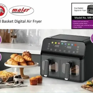 سرخ کن دوقلو بدون روغن مایر مدل MR-986