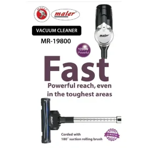 جارو برقی پرتابل ایستاده تمام حرفه‌ای ماير مدل 19800
