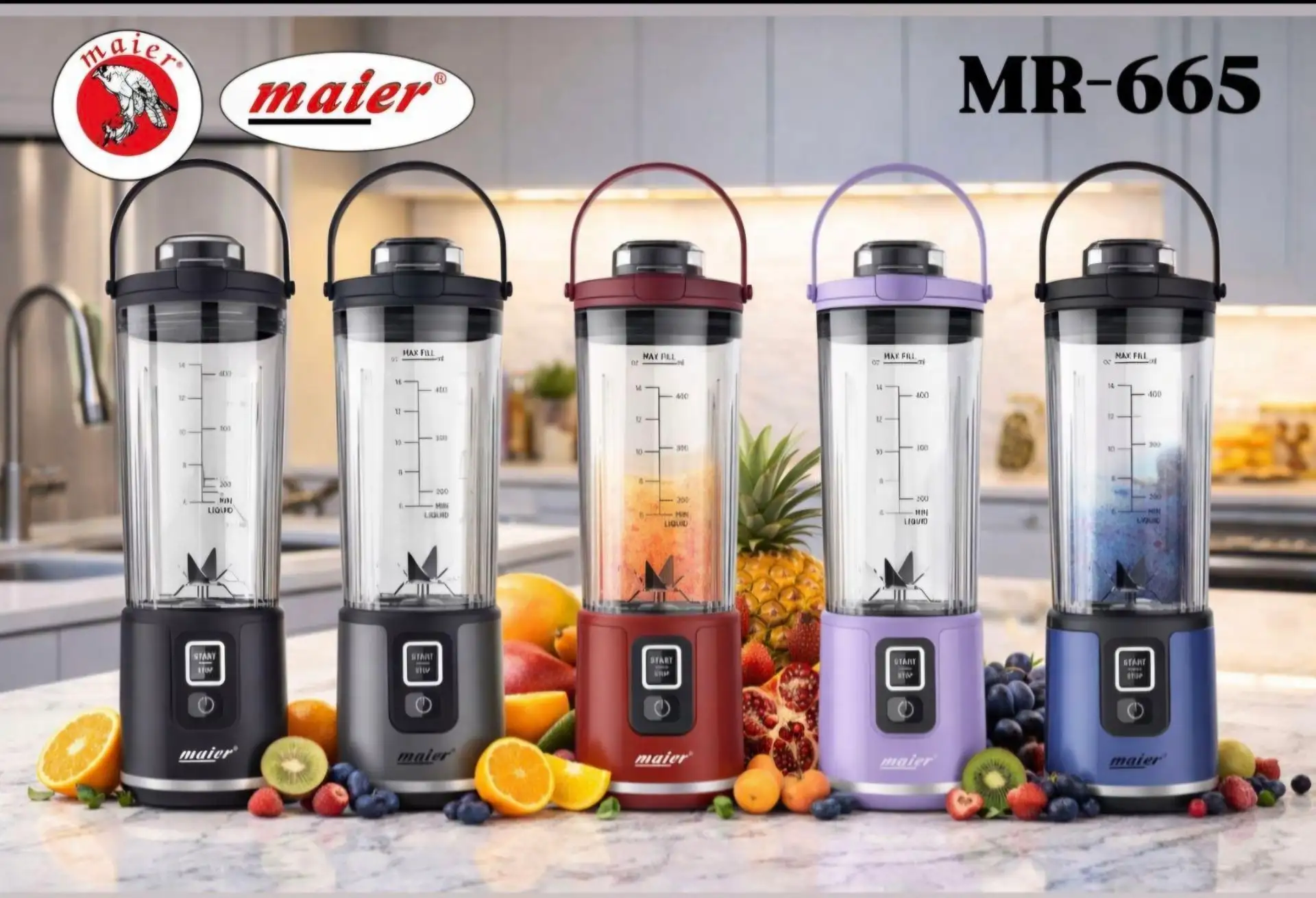 شیکر شارژی مایر مدل MR-665