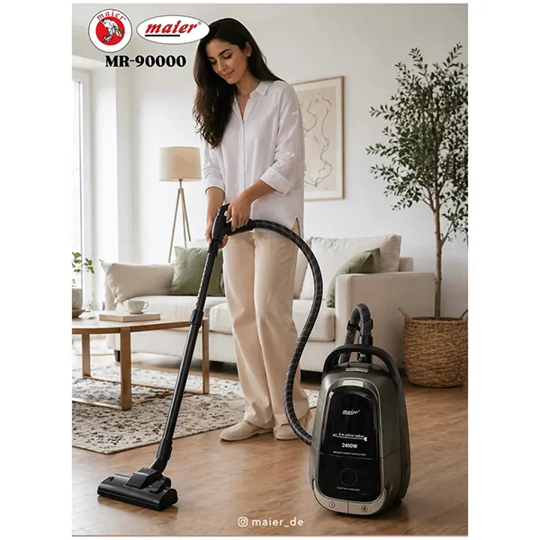 جارو برقی سوپر سایلنت مایر مدل MR-90000 جارو برقی سوپر سایلنت مایر مدل MR-90000