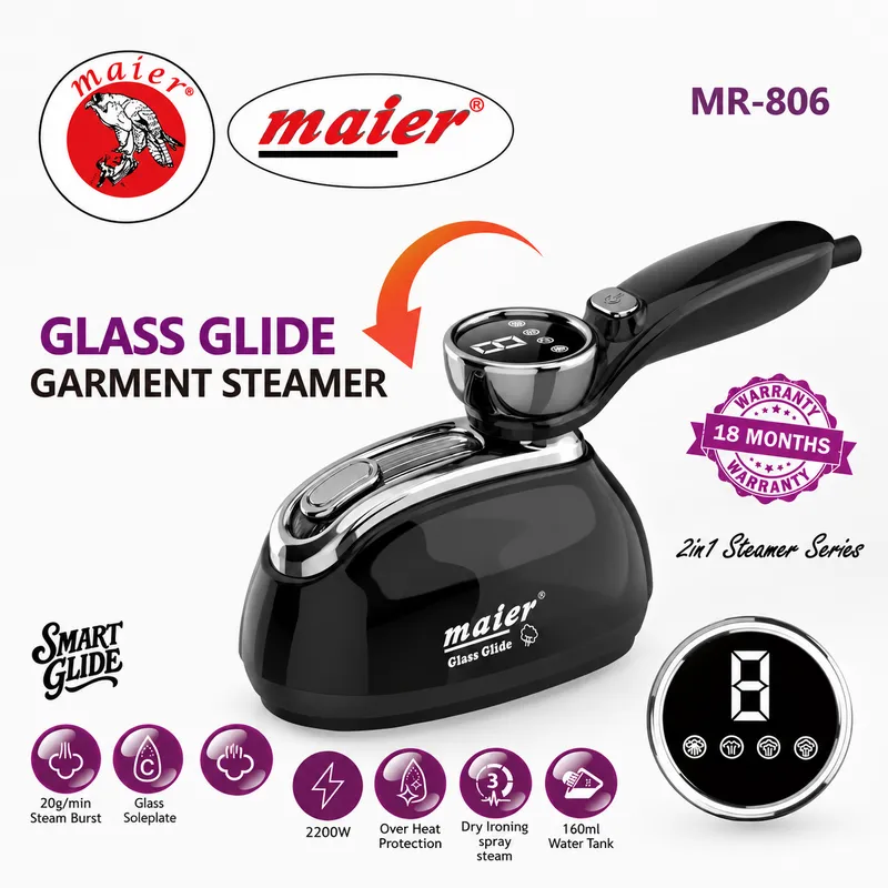 اتو بخارگر دستی مایر مدل MR-806 اتو بخارگر دستی مایر مدل MR-806